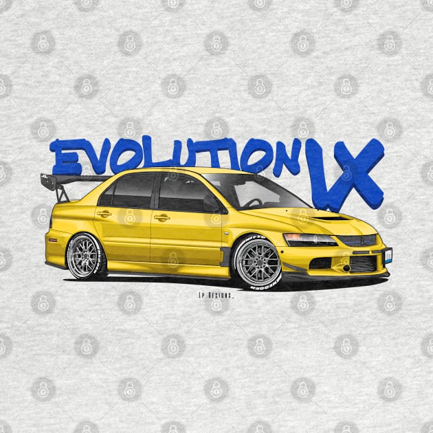 Lancer Evo IX by LpDesigns_